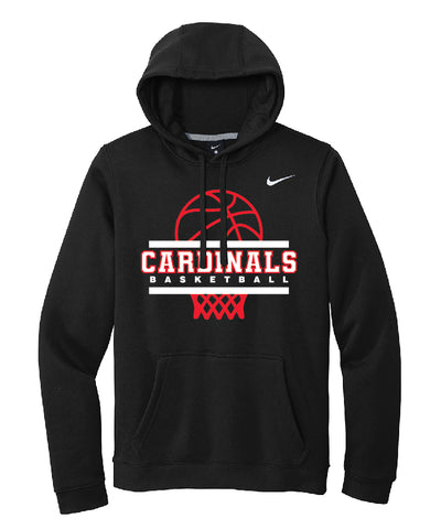 Cardinal Basketball Black Nike Crew hoodie