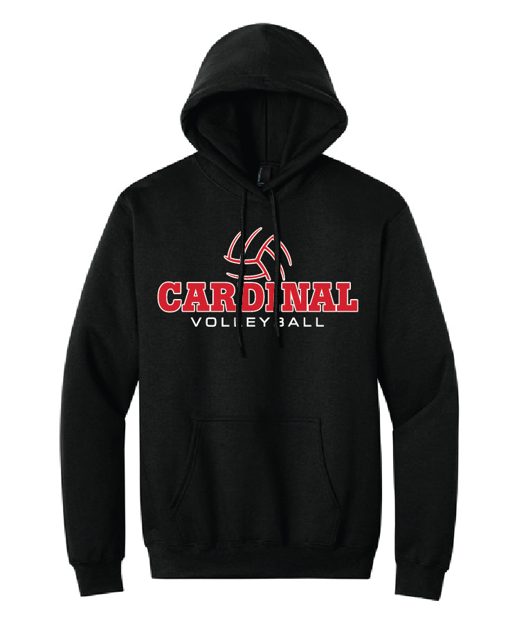 BA Volleyball Team Hoodie - Black (adult and youth)