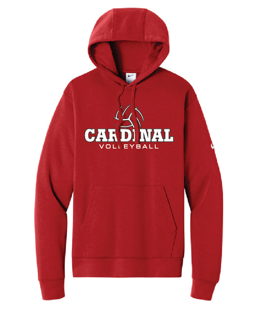 BA Volleyball NIKE Hoodie - Red