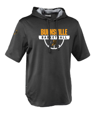 Burnsville Basketball Short Sleeve Hoodie