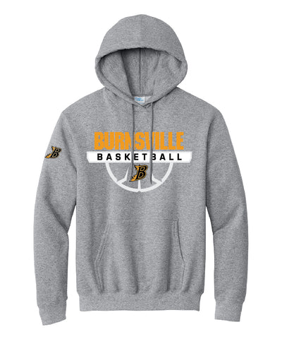 Burnsville Basketball Standard Athletic Heather hoodie (adult and youth)