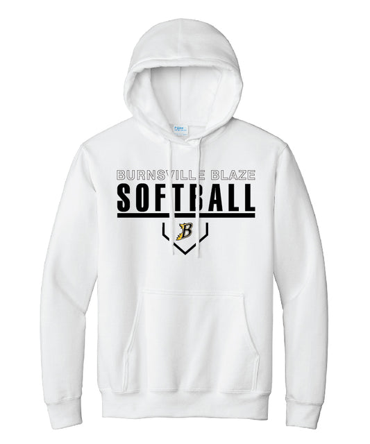 Burnsville White Essential hoodie