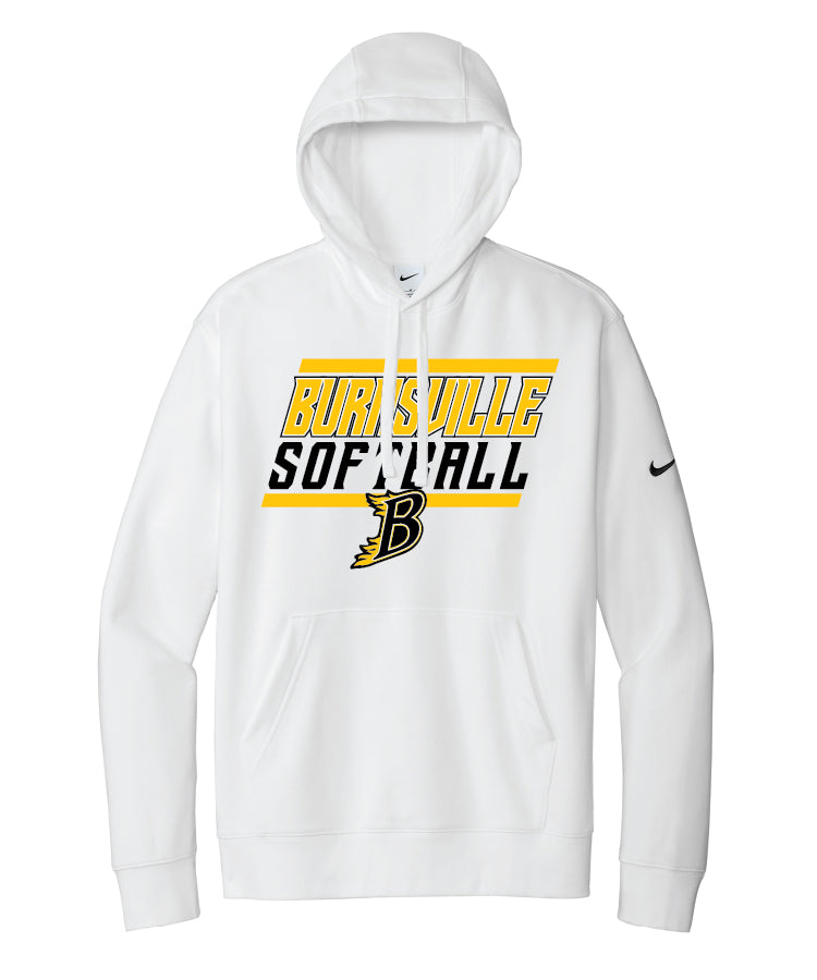 Burnsville Nike Hoodie - White