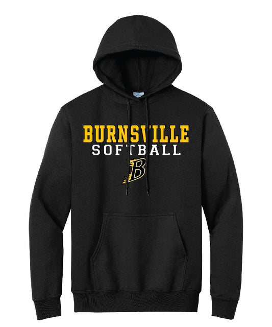 Burnsville Black Essential hoodie