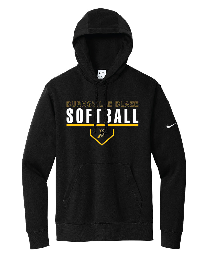 Burnsville Nike Hoodie - Black