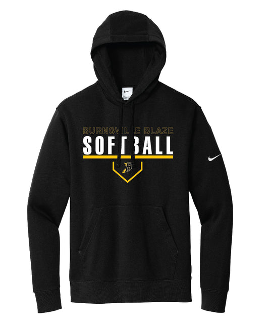 Burnsville Nike Hoodie - Black