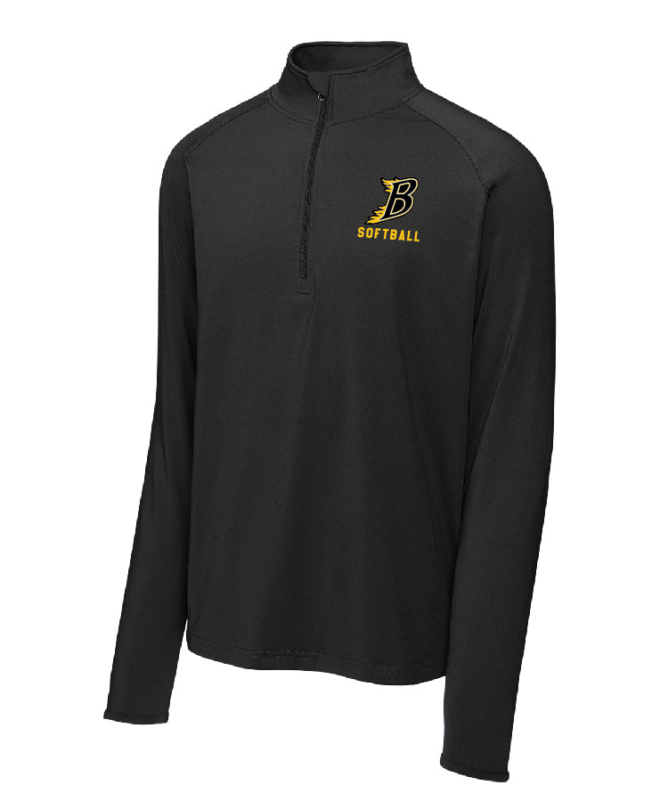 Burnsville Black 1/4 zip