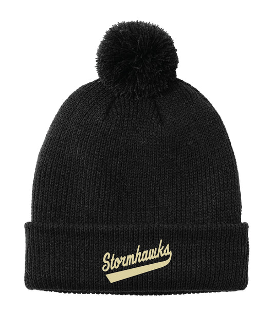Stormhawks Hockey POM Beanie