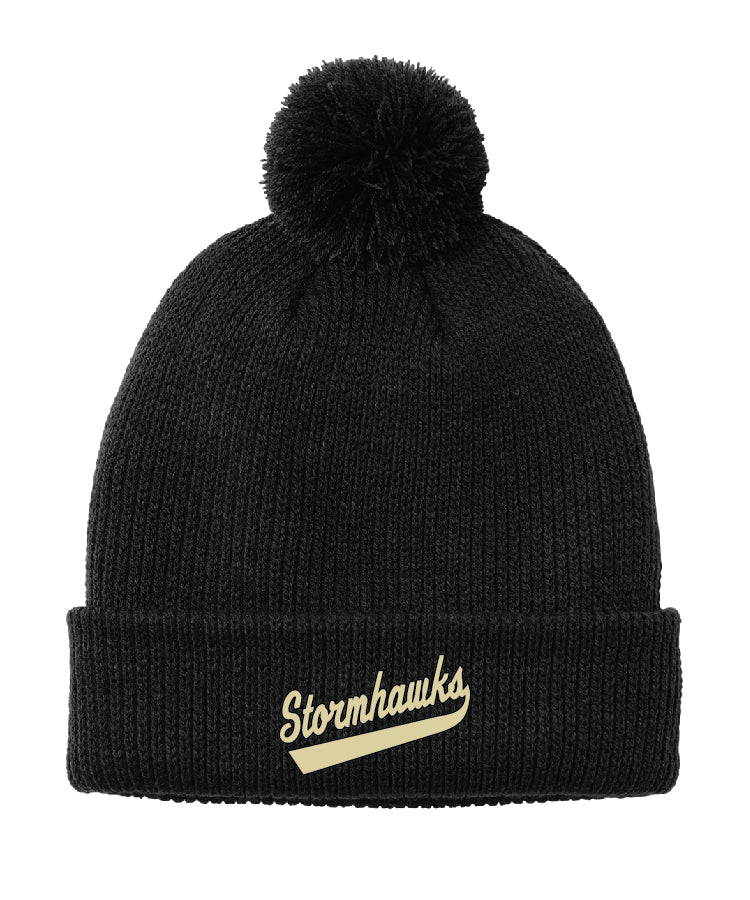 Stormhawks Hockey POM Beanie