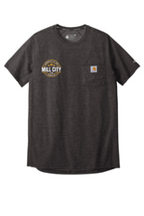 Carhartt Force Short Sleeve Pocket T-Shirt (Carbon)