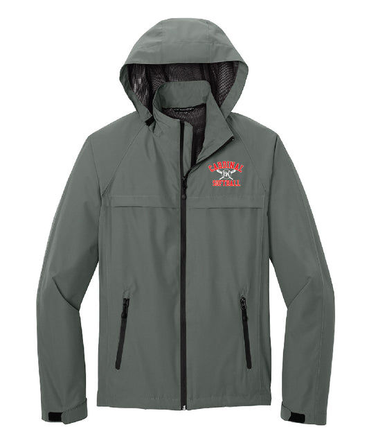 BA Softball Waterproof Jacket - Magnet Grey (men and women)