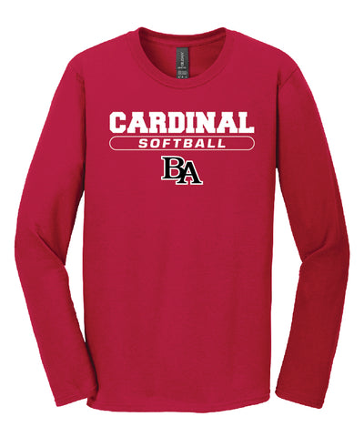 BA Fastpitch Red Long Sleeve