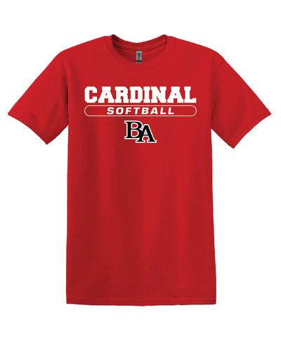 BA Fastpitch Red Short Sleeve