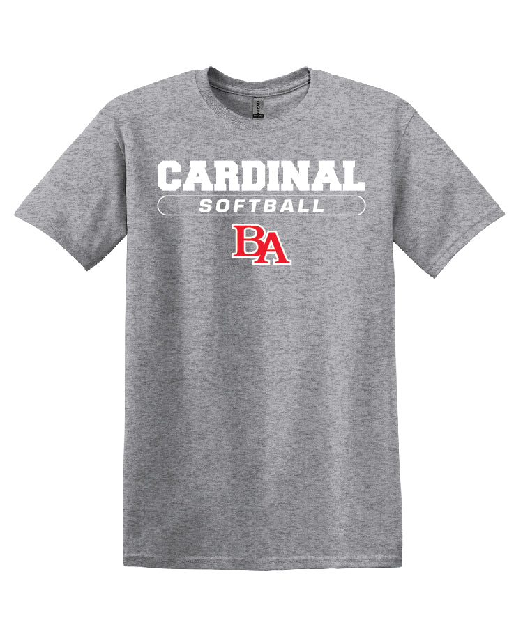 BA Fastpitch  Grey Short Sleeve