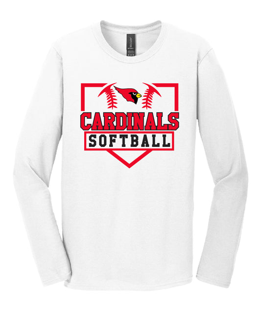 BA Fastpitch White Long Sleeve