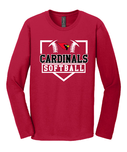 BA Fastpitch Red Long Sleeve