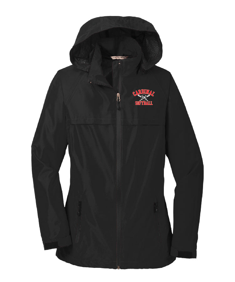 BA Softball Waterproof Jacket - BLACK (men and women)