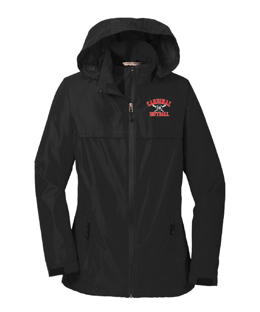 BA Softball Waterproof Jacket - BLACK (men and women)