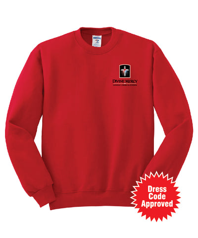 DMCS Red Fleece Crew (adult; youth)