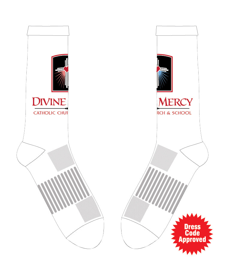 Custom Youth Athletic Socks - While Supplies Last