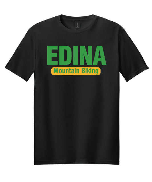 Black Short Sleeve - Edina  (adult and youth)