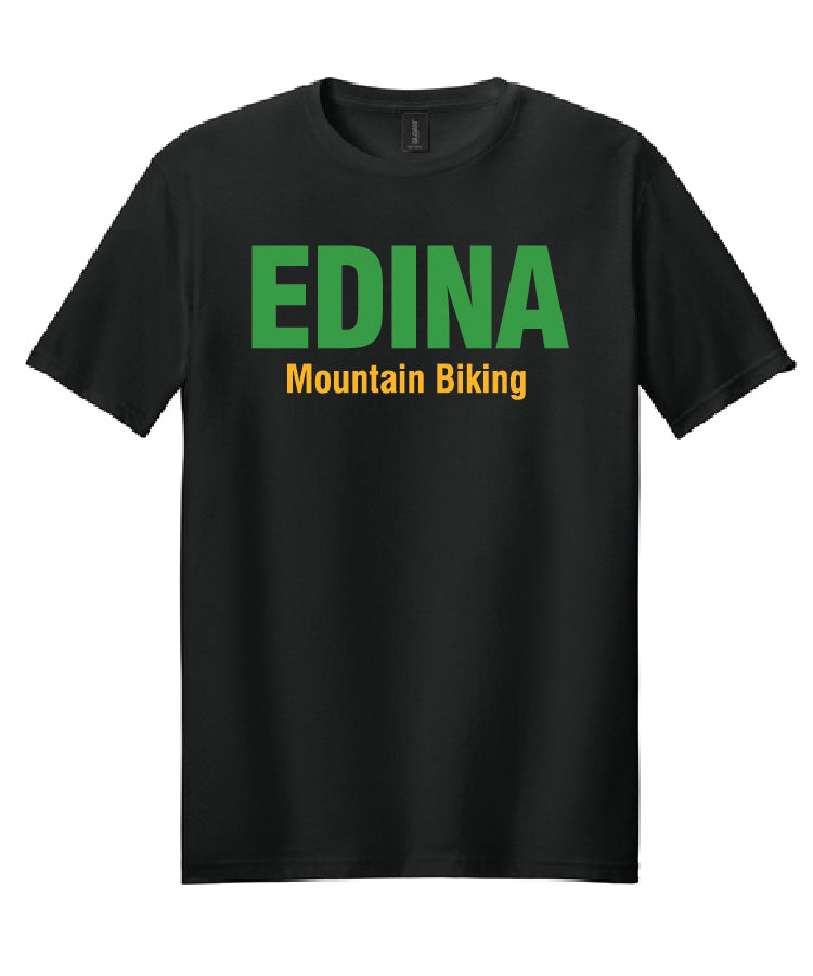 Black Short Sleeve - Edina  (adult and youth)