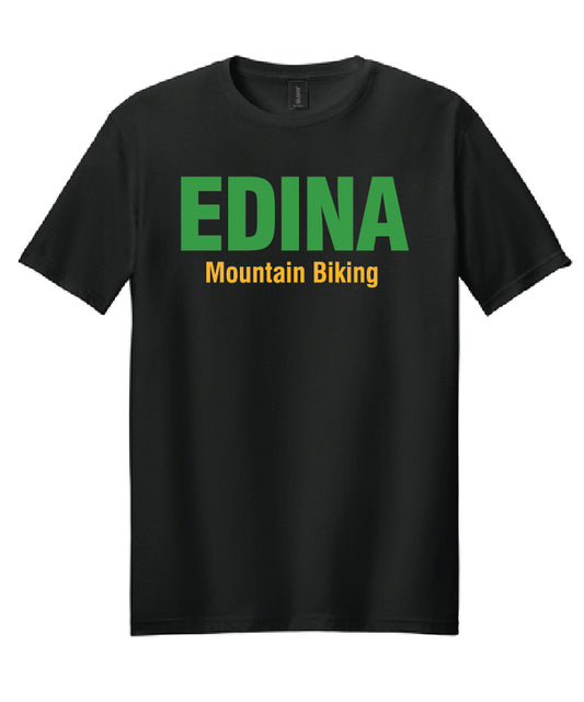 Black Short Sleeve - Edina  (adult and youth)