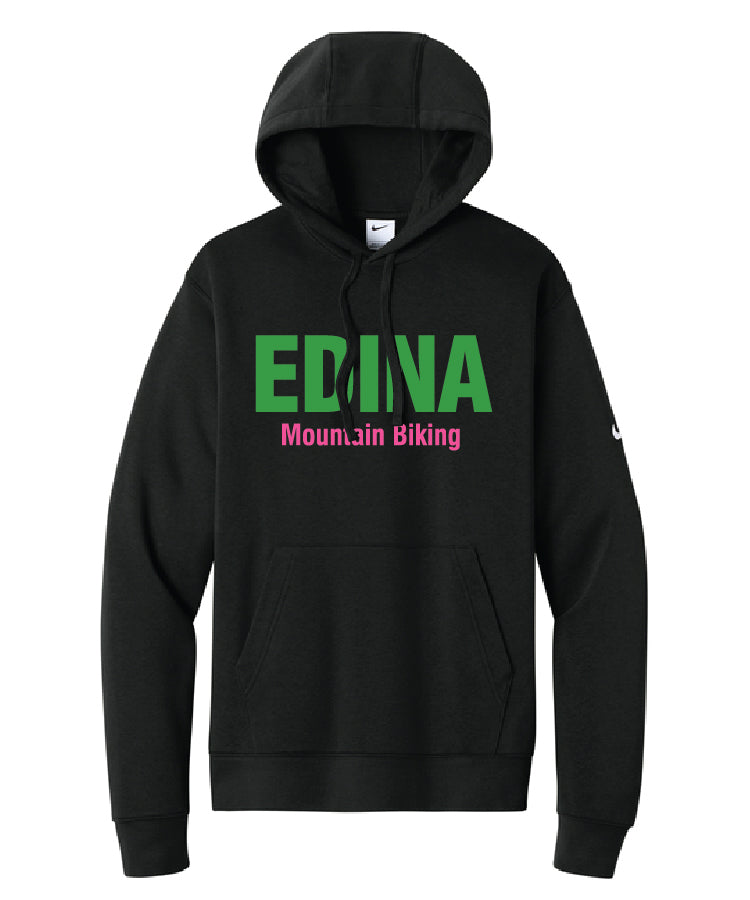 Black Hoodie - NIKE - PINK Logo