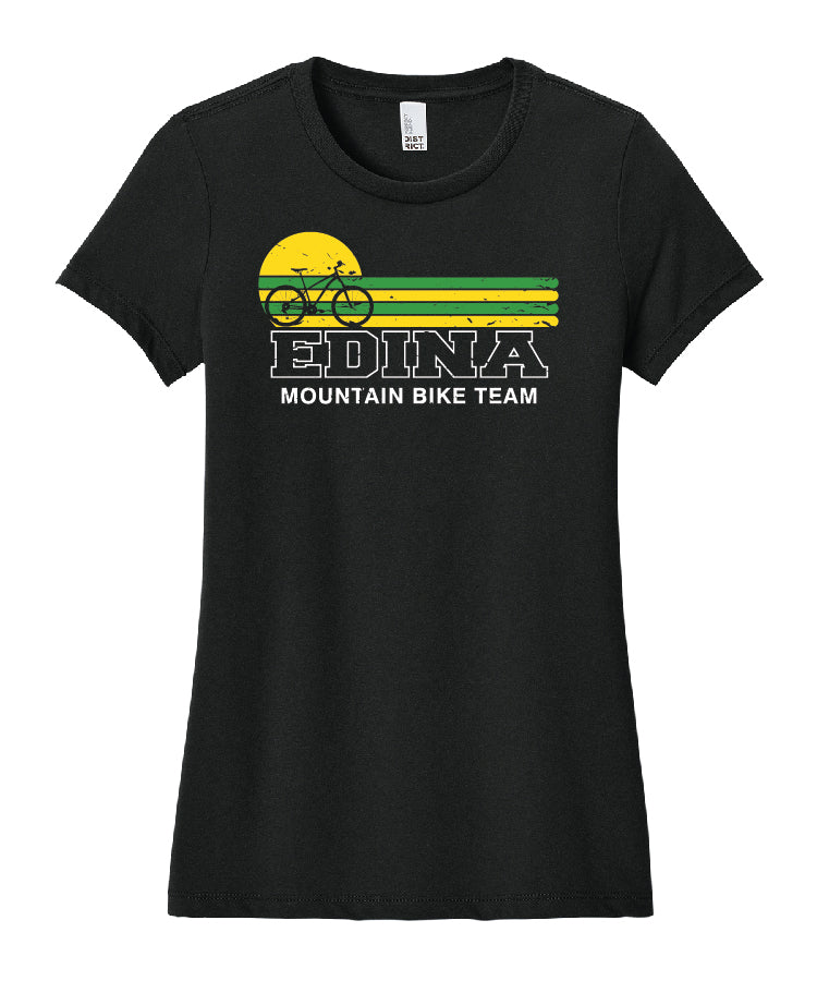 Black Short Sleeve Ladies - Edina