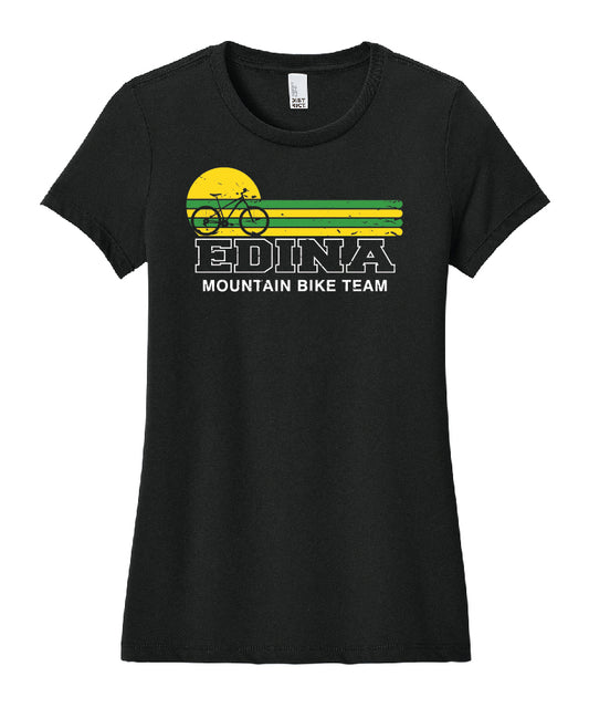 Black Short Sleeve Ladies - Edina