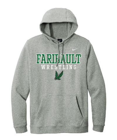 Faribault Wrestling Hoodie NIKE  - Twill and Embroidered