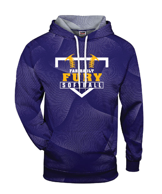 FURY Home Plate Warp Hoodie (adult and youth)