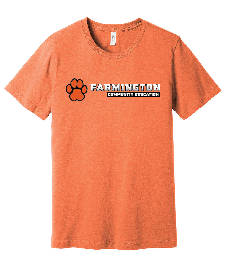 Community Ed Tee - Heather Orange