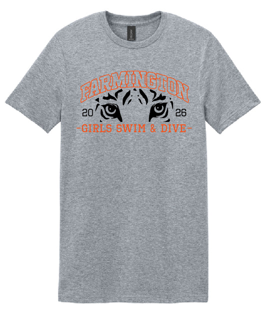 Farmington Swim & Dive T-Shirt (sport grey)