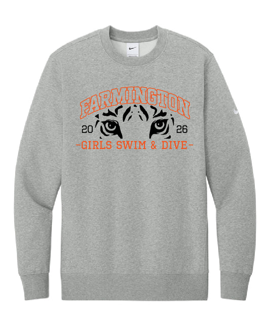 Farmington Swim and Dive NIKE CREW