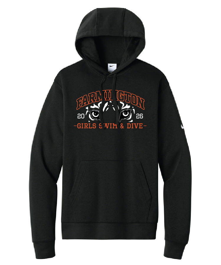 Farmington Swim and Dive NIKE Hoodie