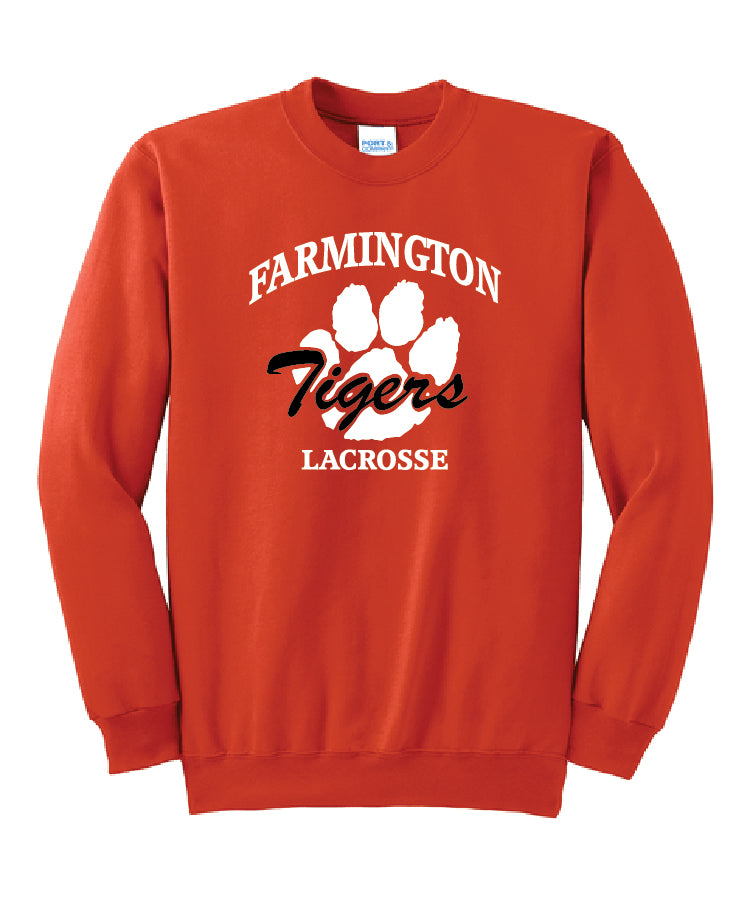 Farmington Lacrosse Crew (orange) - adult and youth
