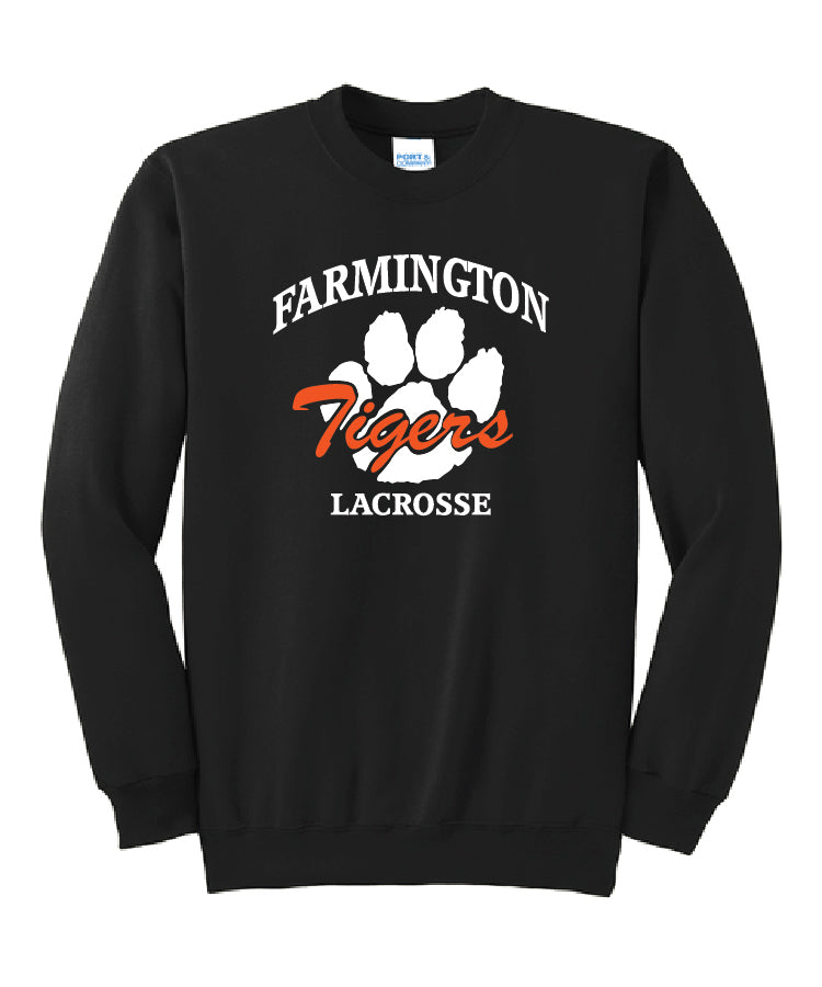 Farmington Lacrosse Crew (black) - adult and youth