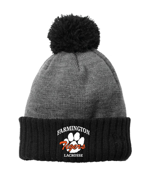 Farmington LAX Pom Beanie - New Era