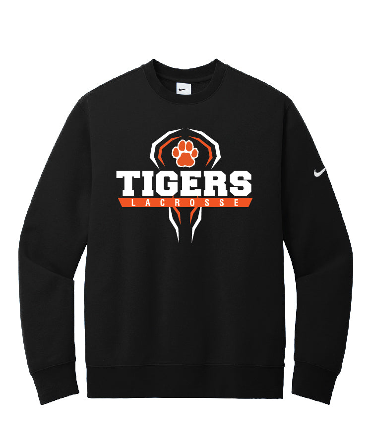 Farmington Lacrosse NIKE Crew - Stick Head Logo