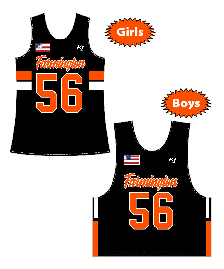 Farmington Lacrosse Uniform (Top Only) boys and girls
