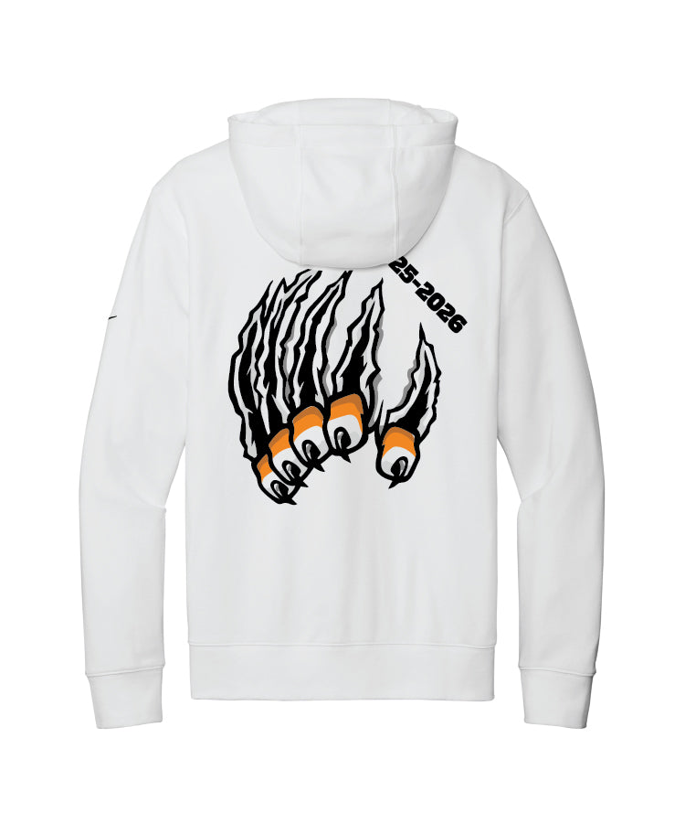 Boys Swim & Dive NIKE White Hoodie (optional name)