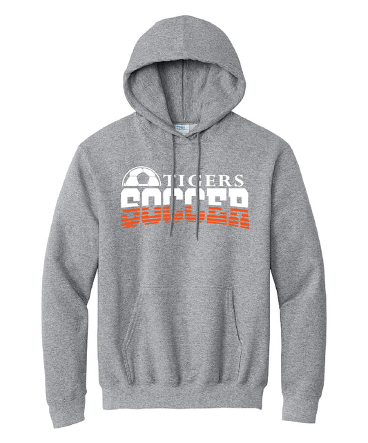 Farmington Soccer TIGERS Soccer GREY Hoodie (Adult and youth)