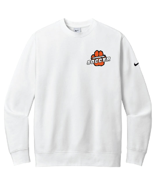 White NIKE Crew
