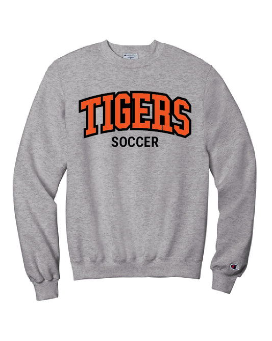 Farmington Soccer Twill Champion Crew - Light Steel