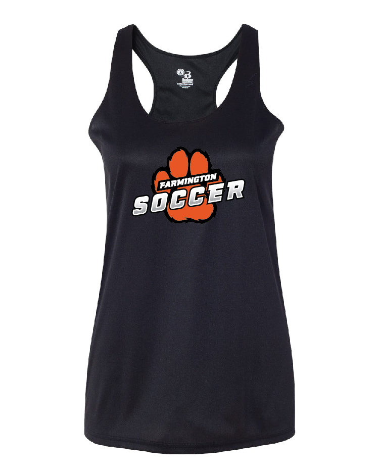 Black Tank Ladies Racerback