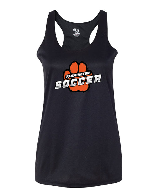 Black Tank Ladies Racerback