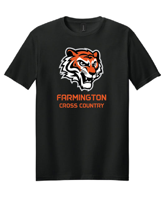 Farmington Cross Country Short Sleeve Shirt Black