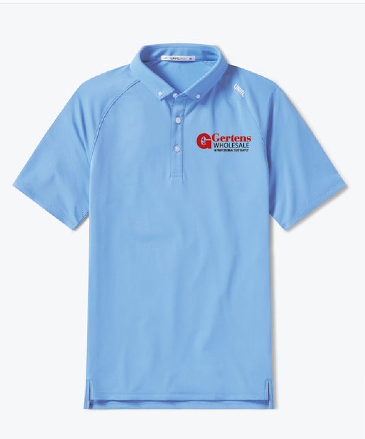 Perennial Blue Pique Pro Polo
