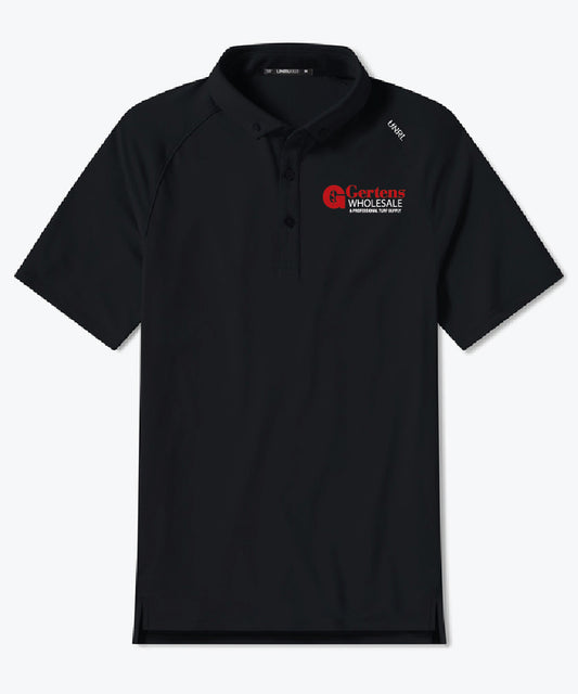 Black Pique Pro Polo